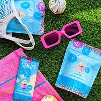 Sana Birthday Cake Chocolate-Style Covered Protein Bites, No Added Sugar, 100g