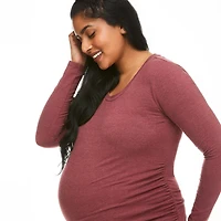 Paisley Sky Maternity Long Sleeve Tunic