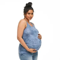 Paisley Sky Maternity Jersey Tank
