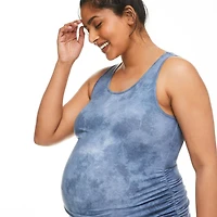 Paisley Sky Maternity Jersey Tank