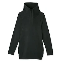 Paisley Sky Maternity Cowl Neckline Sweatshirt