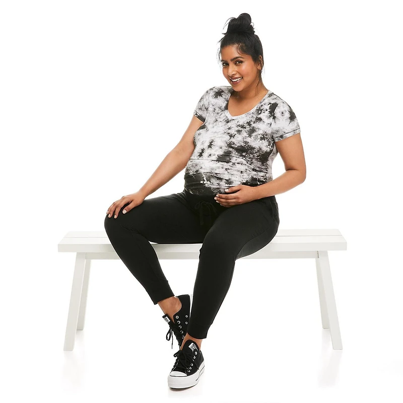 Paisley Sky Maternity Skinny Jogger
