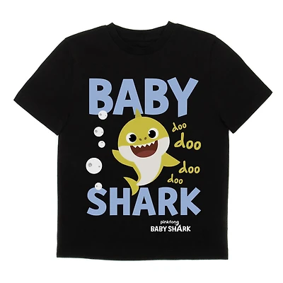 Baby Shark Boy's Toddler Short Sleeve T-Shirt