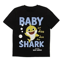 Baby Shark T-shirt à manches courtes pour garçon en bas âge