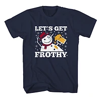 George t-shirt laid de noël pour homme - Passons au froid.