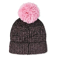 George Girls' Lurex Pompom Toque