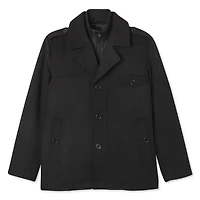 Manteau en mélange de laines George pour hommes
