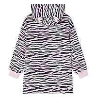 Haut à capuchon en tricot de peluche George pour filles