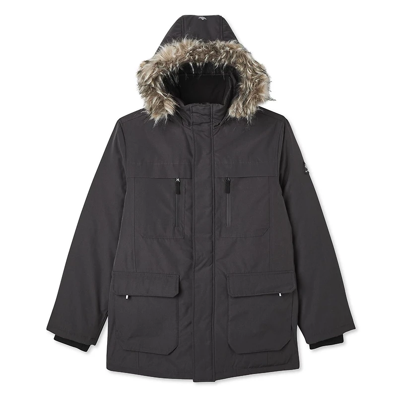 Parka à capuchon Canadiana pour hommes