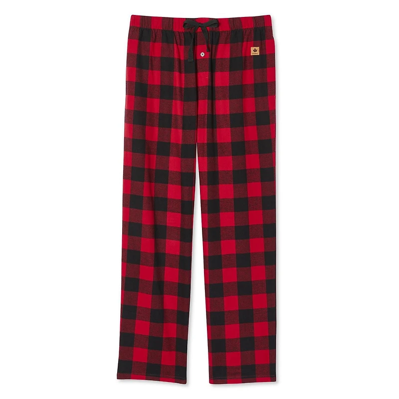 Pantalon de pyjama en flanelle Canadiana pour hommes