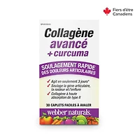 Collagène avancé + curcuma   caplets 30 caplets