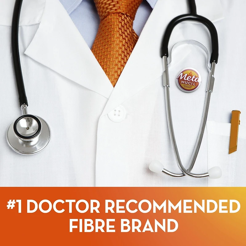 Metamucil 3 in 1 MultiHealth Fibre! Sugar-Free Fiber Suplement Powder, Berry, 418 g