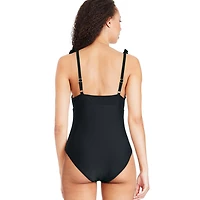 George Women's Ruffle Swimsuit 1-Piece