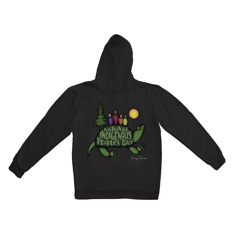 Indigenous Proud Turtle Adult Hoodie
