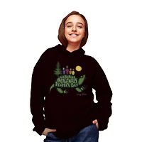 Indigenous Proud Turtle Kids Hoodie, Sizes: S-XXL