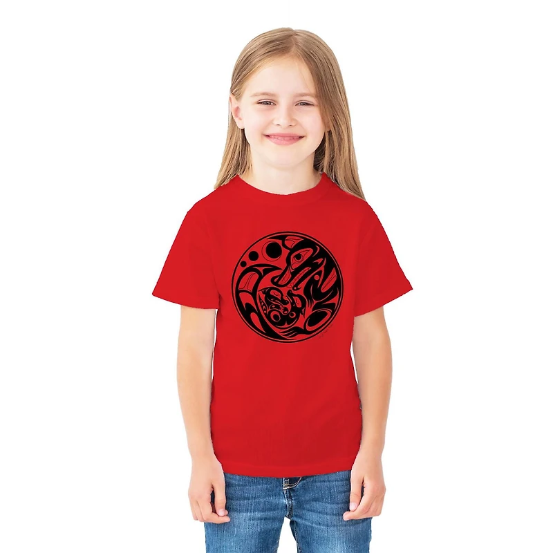 Tortue fière autochtone T-shirts enfant
