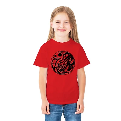 Tortue fière autochtone T-shirts enfant