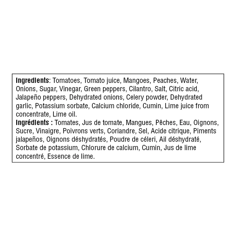 Your Fresh Market Mango Peach Salsa, 432 mL