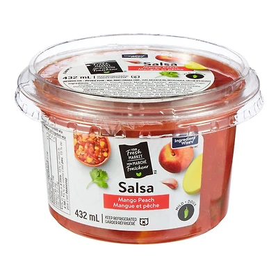 Your Fresh Market Mango Peach Salsa, 432 mL