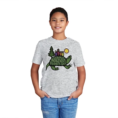 Indigenous Proud Turtle Kids Tee, Sizes: S-XXL
