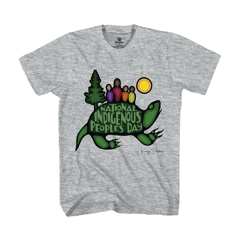 Indigenous Proud Turtle Kids Tee, Sizes: S-XXL