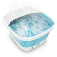 Easy Store Bubble Bliss Footbath, Collapsible Foot Spa