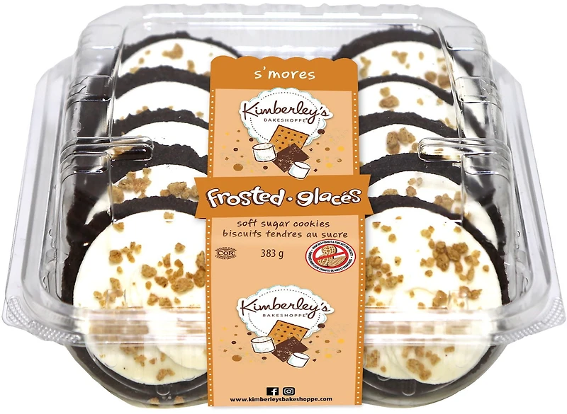 S'mores Frosted Sugar Cookies, Volume/Quantity - 383g