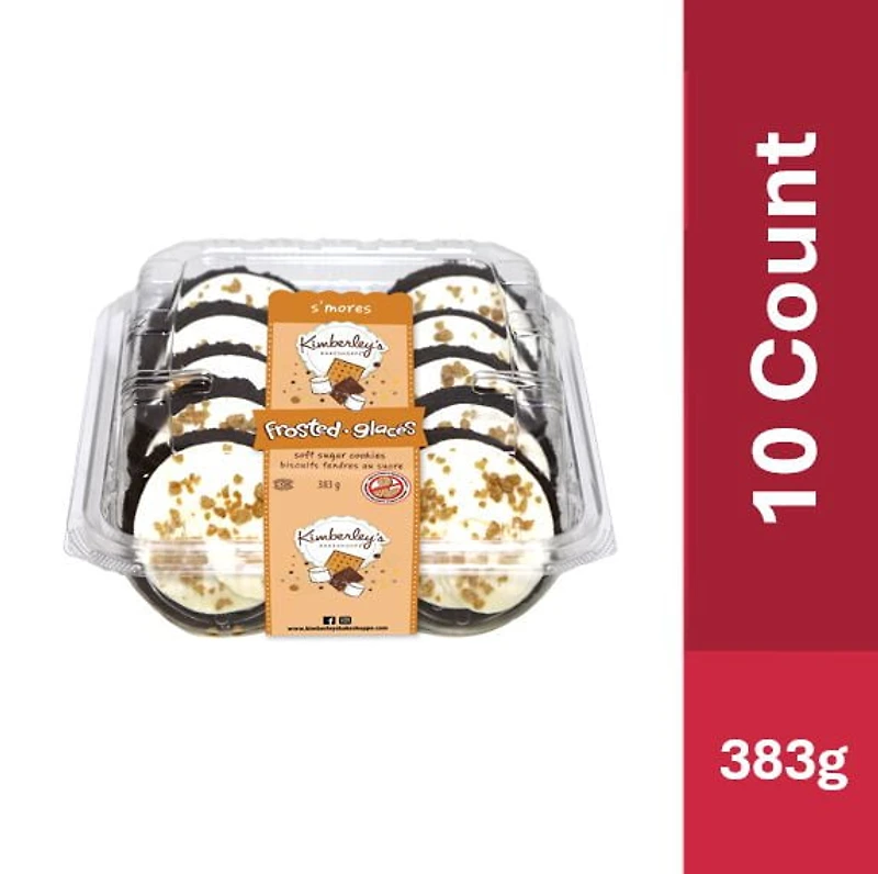 S'mores Frosted Sugar Cookies, Volume/Quantity - 383g