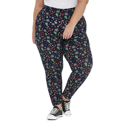 Legging de Noël George Plus pour femmes