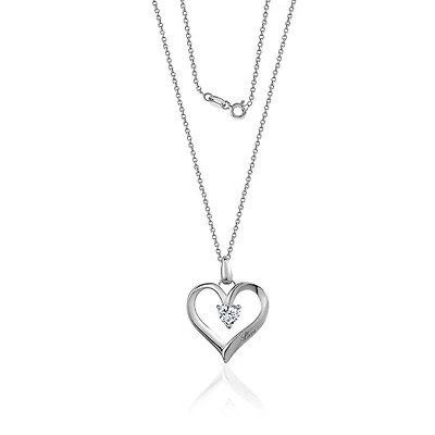 Luxury Design argent sterling collier de l’amour.