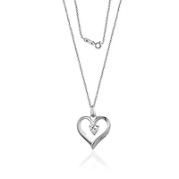 Luxury Design argent sterling collier de l’amour.