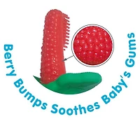 RaZbaby RaZ-Berry Silicone Toothbrush