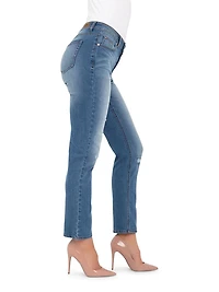 Jordache Women's High Rise Straight Leg