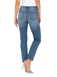 Jordache Women's High Rise Straight Leg