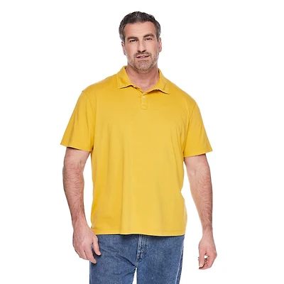 George Big Men's Short Sleeve Polo