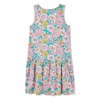 Robe sans manches à ceinture montée basse George pour filles Tailles TP–TG