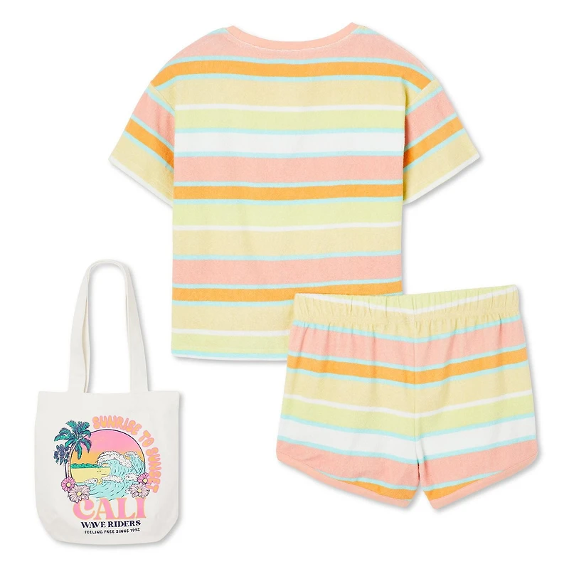 George Girls' Cover-Up 3-Piece Set, Sizes XS-XL