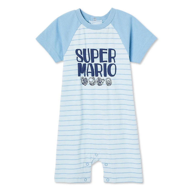 Barboteuse Super Mario Bros. pour bébés garçons