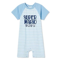 Barboteuse Super Mario Bros. pour bébés garçons