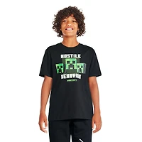 Minecraft Boys' Short Sleeve Tee, Sizes XS-XL