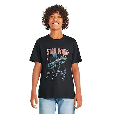 Star Wars Boys' Short Sleeve Tee, Sizes XS-XL