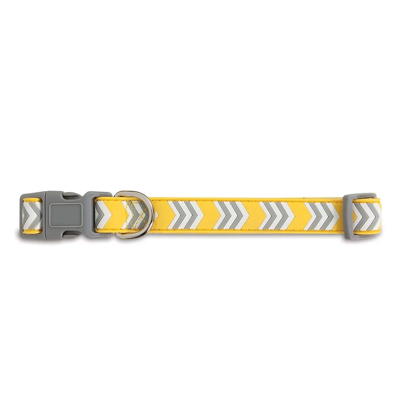 Aspen Pet Durable Collar Yellow Medium