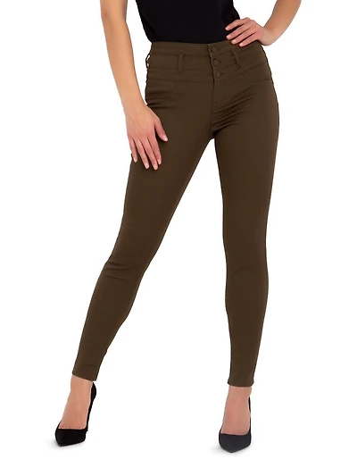Legging triple pile Jordache pour femmes