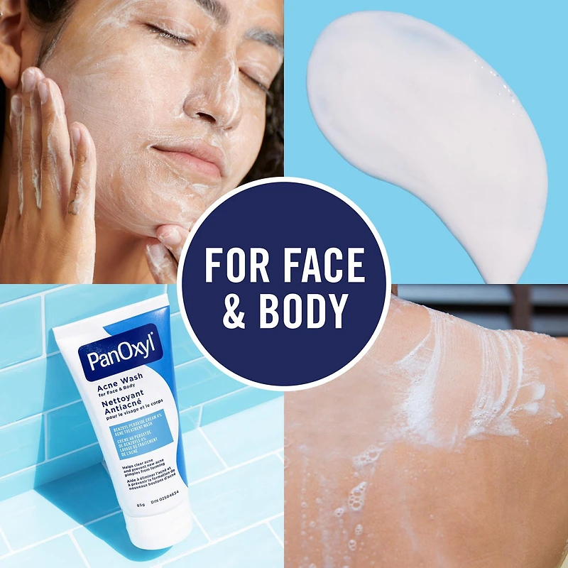 PanOxyl 4% Benzoyl Peroxide Acne Wash, Helps Clear Acne