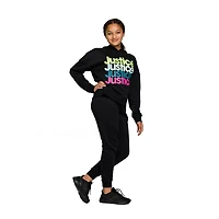Justice Girls X Four Long Sleeve Hoodie