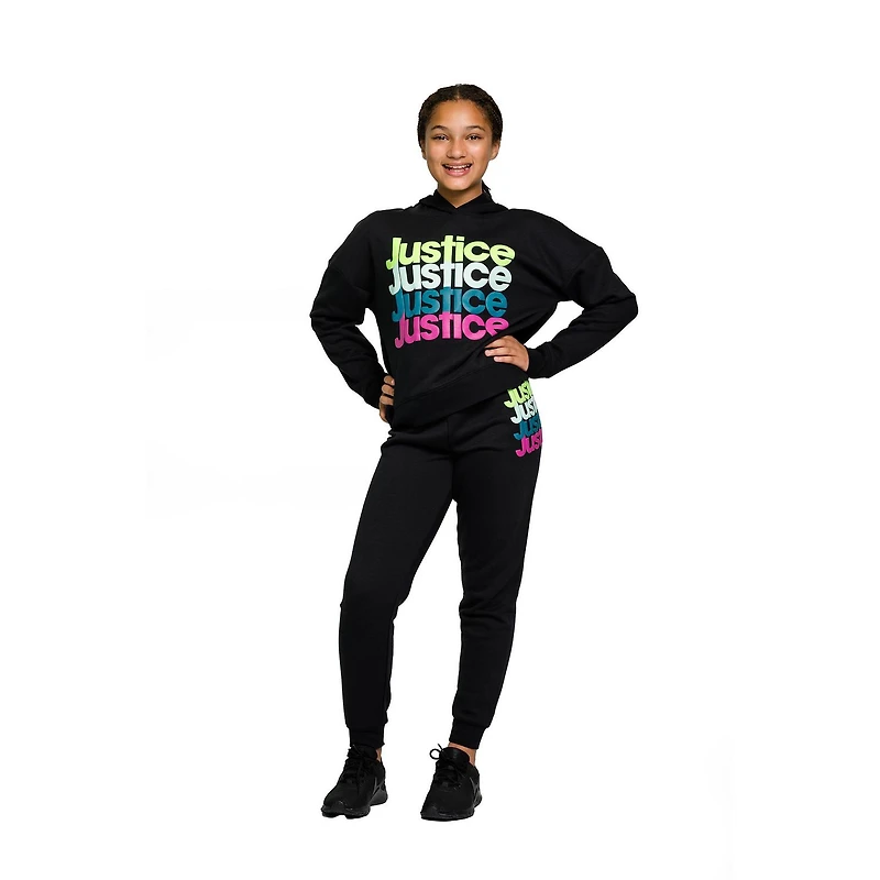 Justice Girls X Four Sweat à capuche à manches longues