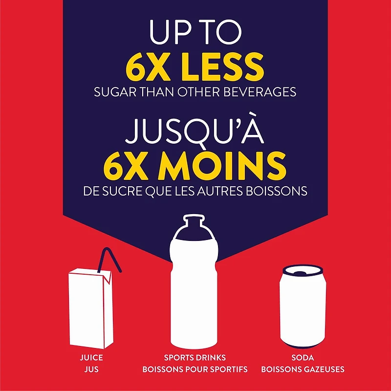 Pedialyte, solution de réhydratation orale à base d'électrolytes, fraise, bouteille de 1 L