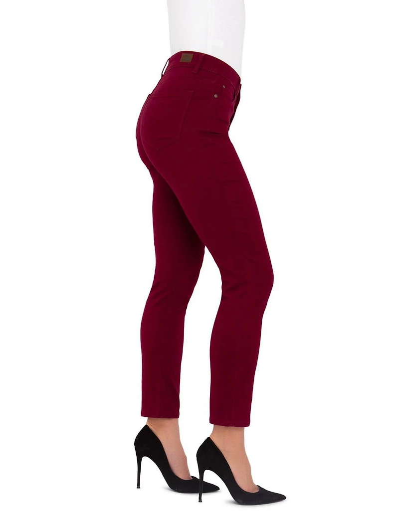 Jordache Women's Button Front Skinny