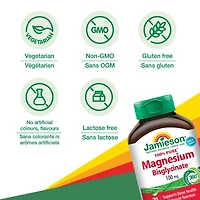 Jamieson Magnesium Bisglycinate 100 mg, 70 Capsules