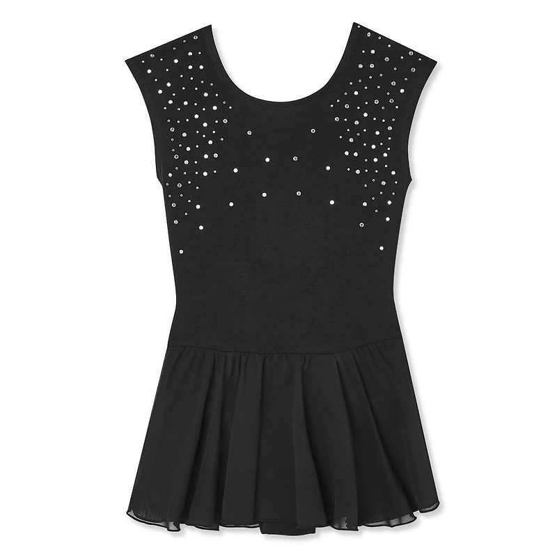 Léotard jupé à manches George pour filles